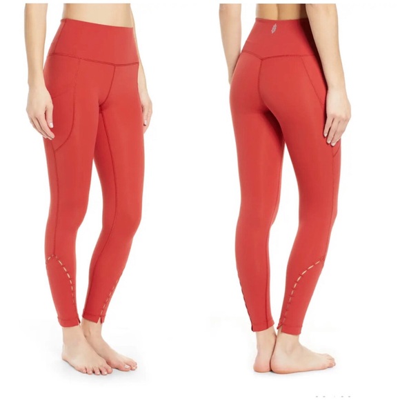 FP Movement High-Rise Ankle Length Stay Cool Leggings Womens Size L - Picture 3 of 7